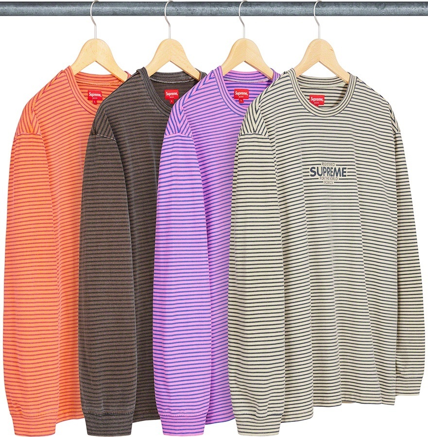 Micro Stripe L/S Top